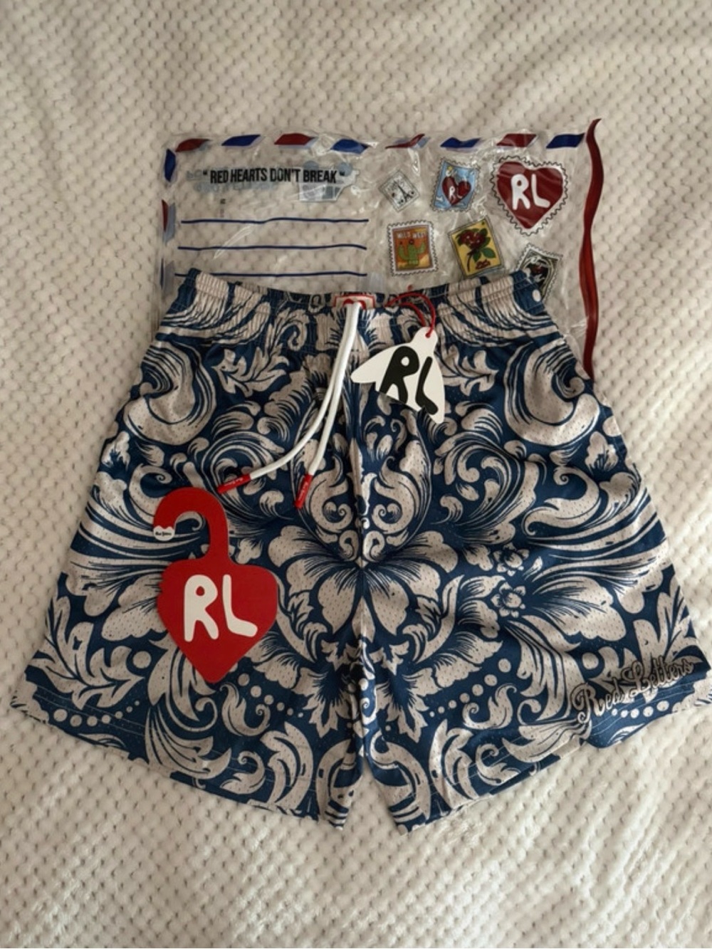 Red Letters men’s shorts